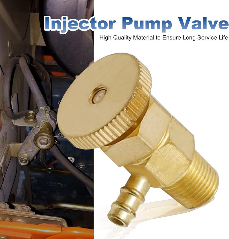 UOIENRT Fuel Bleeder Valve Injector Pump Valve Replacement for Bobcat 443 453 543 553 643 743 751 S150 S185 S530 T140 T190 Replace 6598102 14311-60504 14311-60500 - Image 4